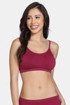 Zivame Double Layered 3/4th Coverage Non Wired Bralette With Removal Cookies (Pack of 2) - Multicolor — thumbnail 2